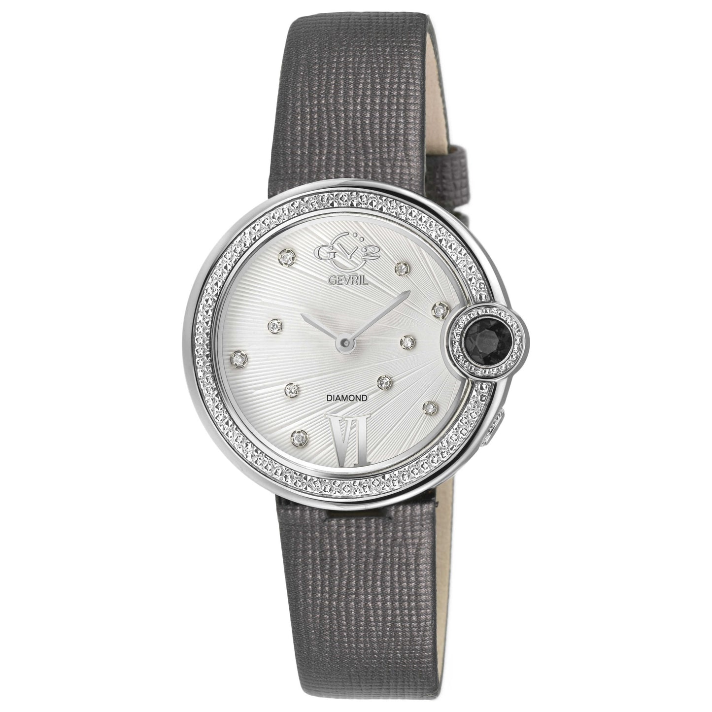 Front view of GV2 by Gevril Perugia Diamond Women's Quartz Watch 14700