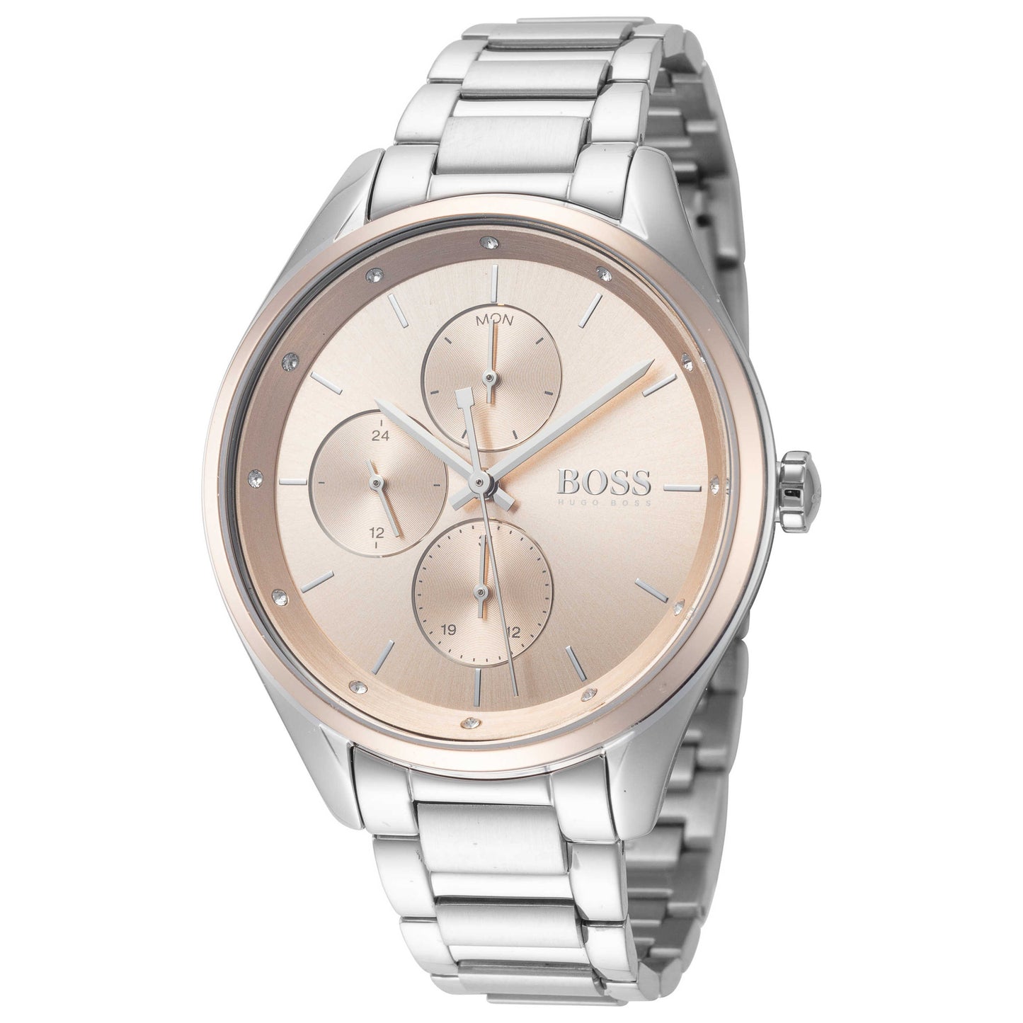 Front view of Hugo Boss Grand Course Women's Quartz Watch 1502604