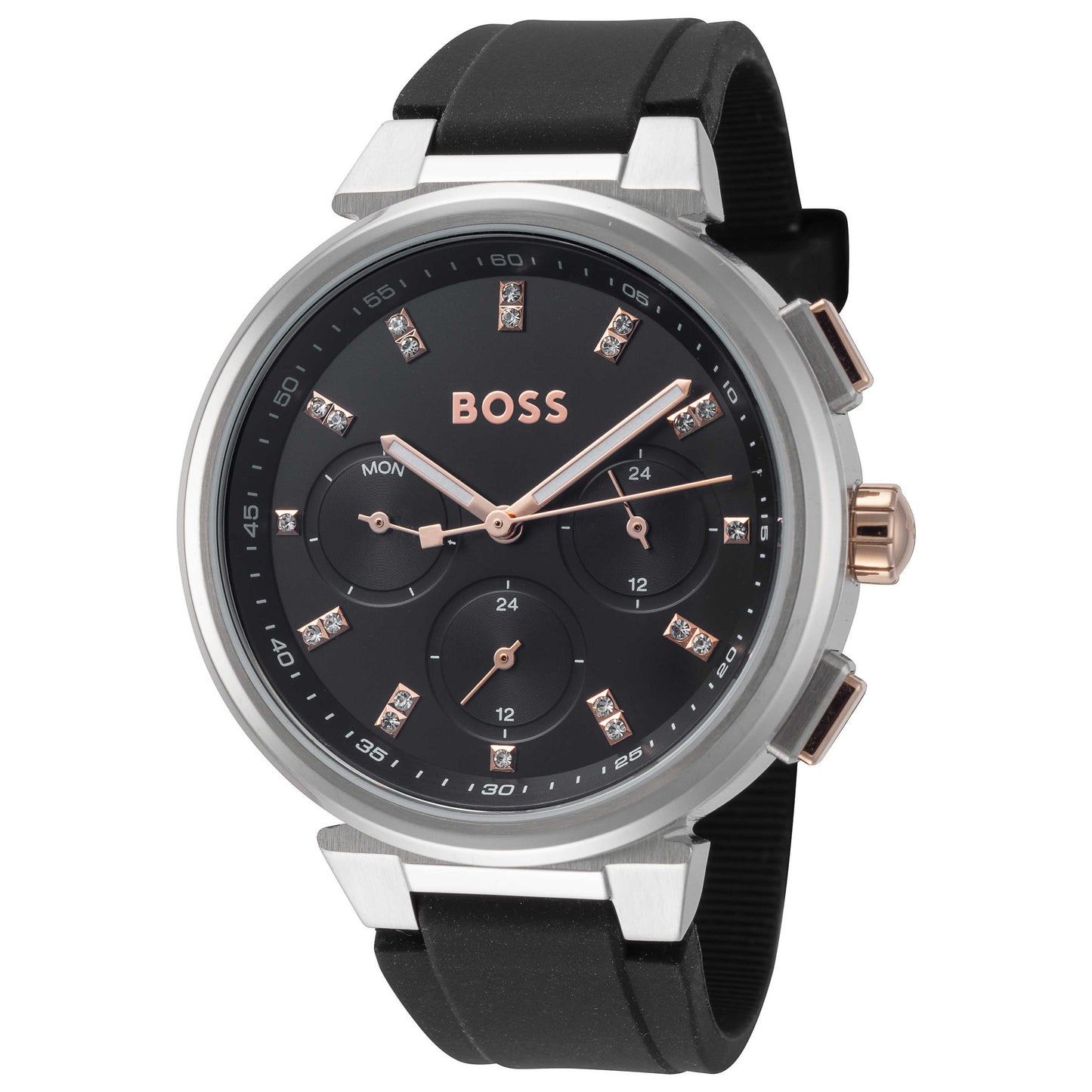 Front view of Hugo Boss One Women's Quartz Watch 1502674