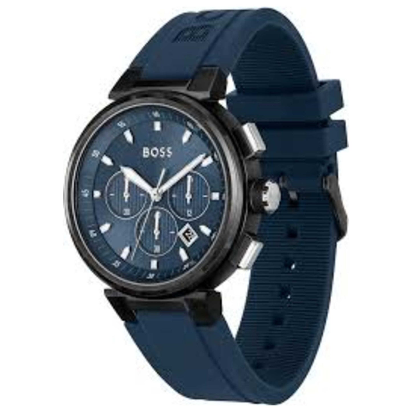 Front view of Hugo Boss One Men's Quartz Watch 1513998