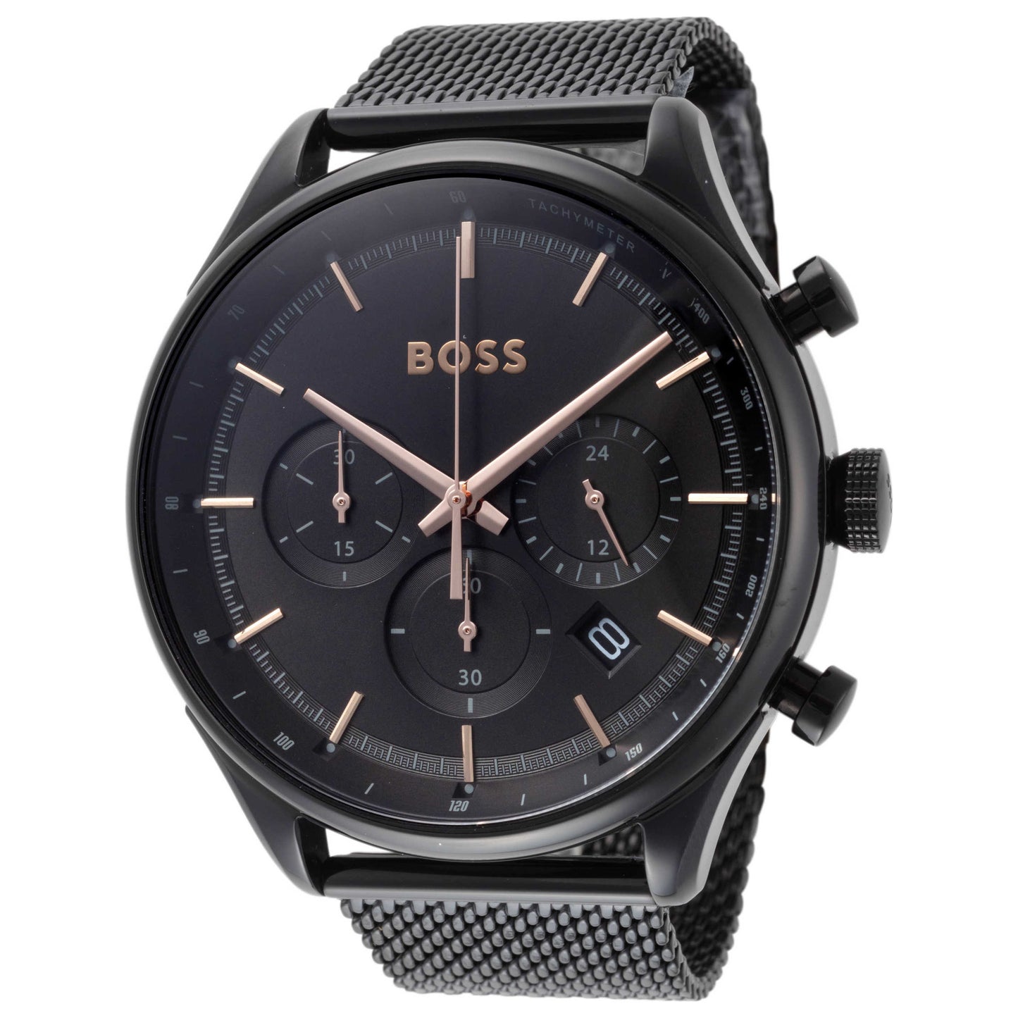 Front view of Hugo Boss Gregor Men's Quartz Watch 1514065