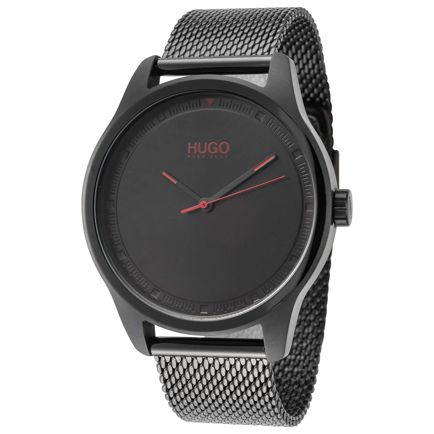 Front view of Hugo Boss Move Men's Quartz Watch 1530044
