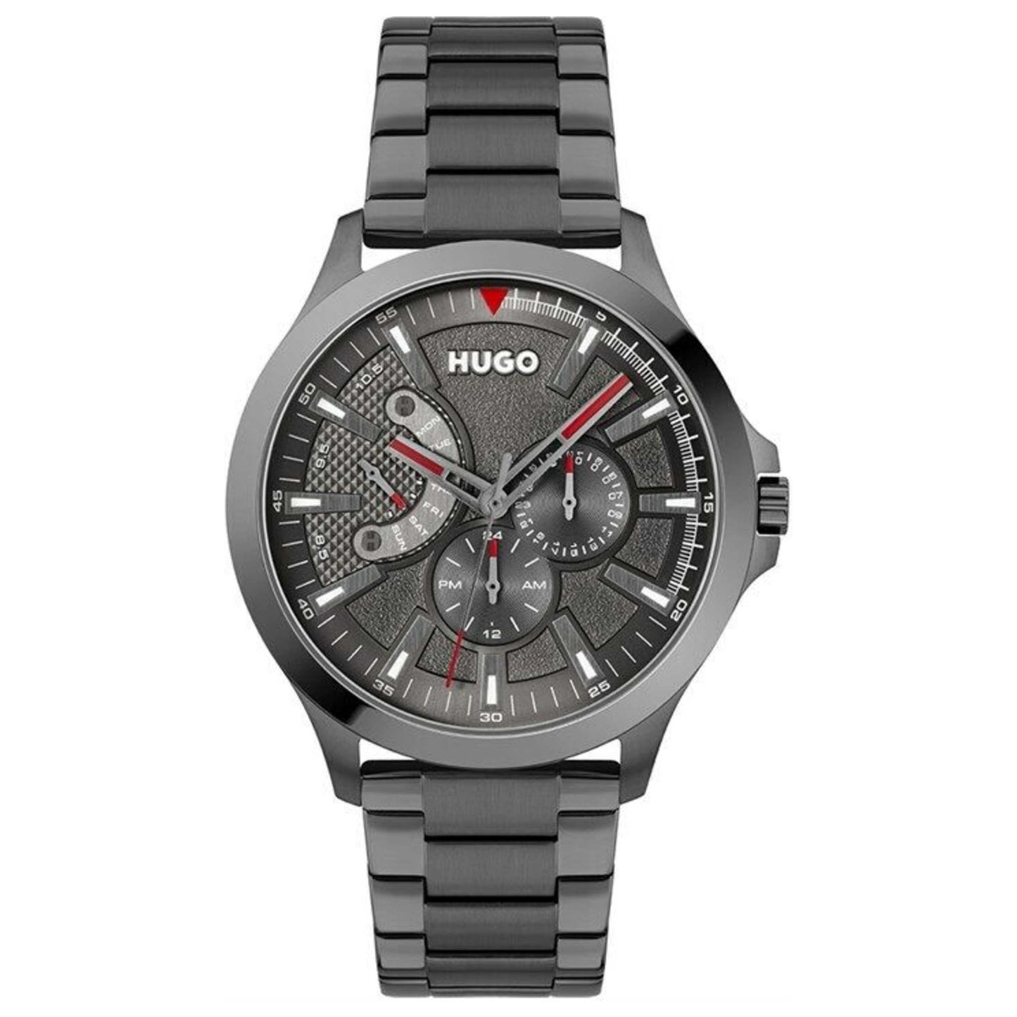 Front view of Hugo Boss Leap Men's Quartz Watch 1530247