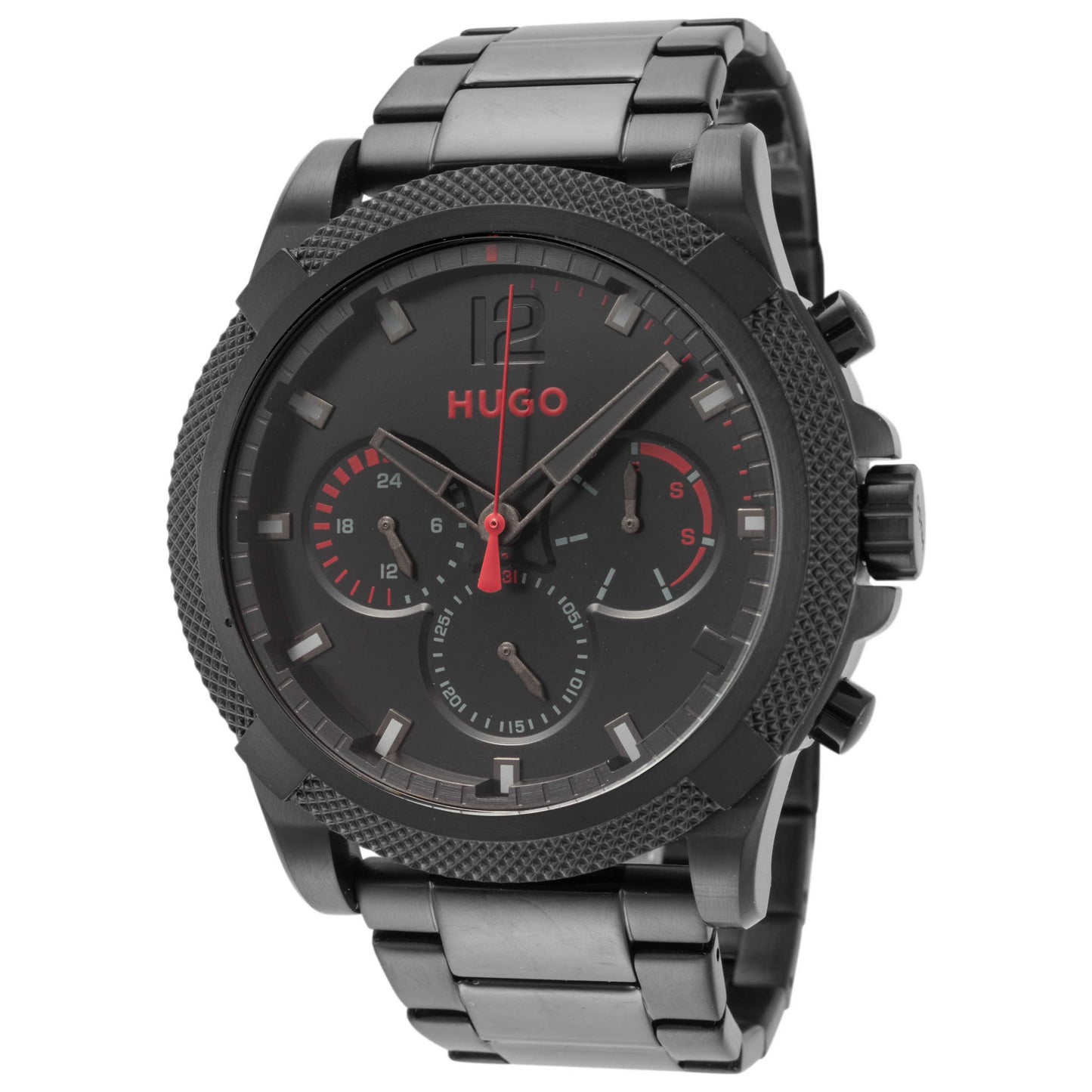Front view of Hugo Boss Impress Men's Quartz Watch 1530296