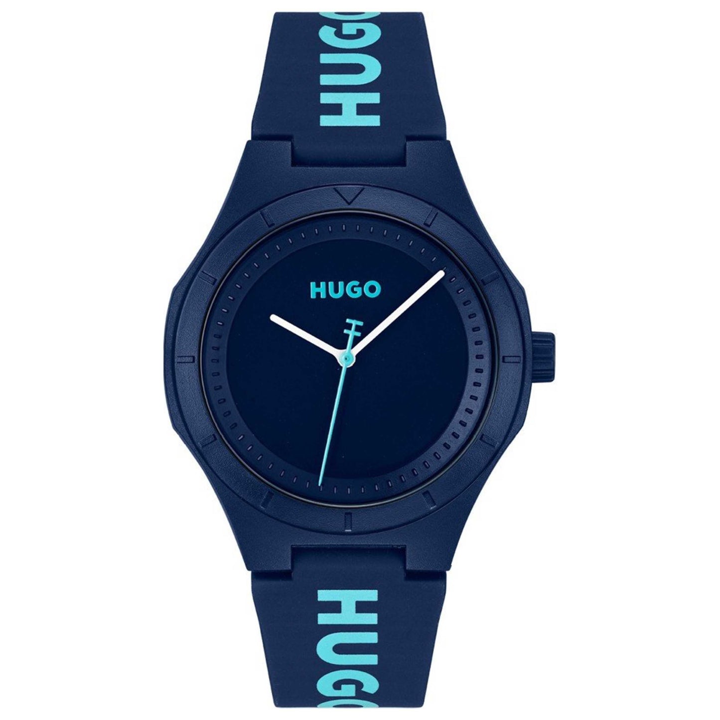 Front view of Hugo Boss Lit Men's Quartz Watch 1530344