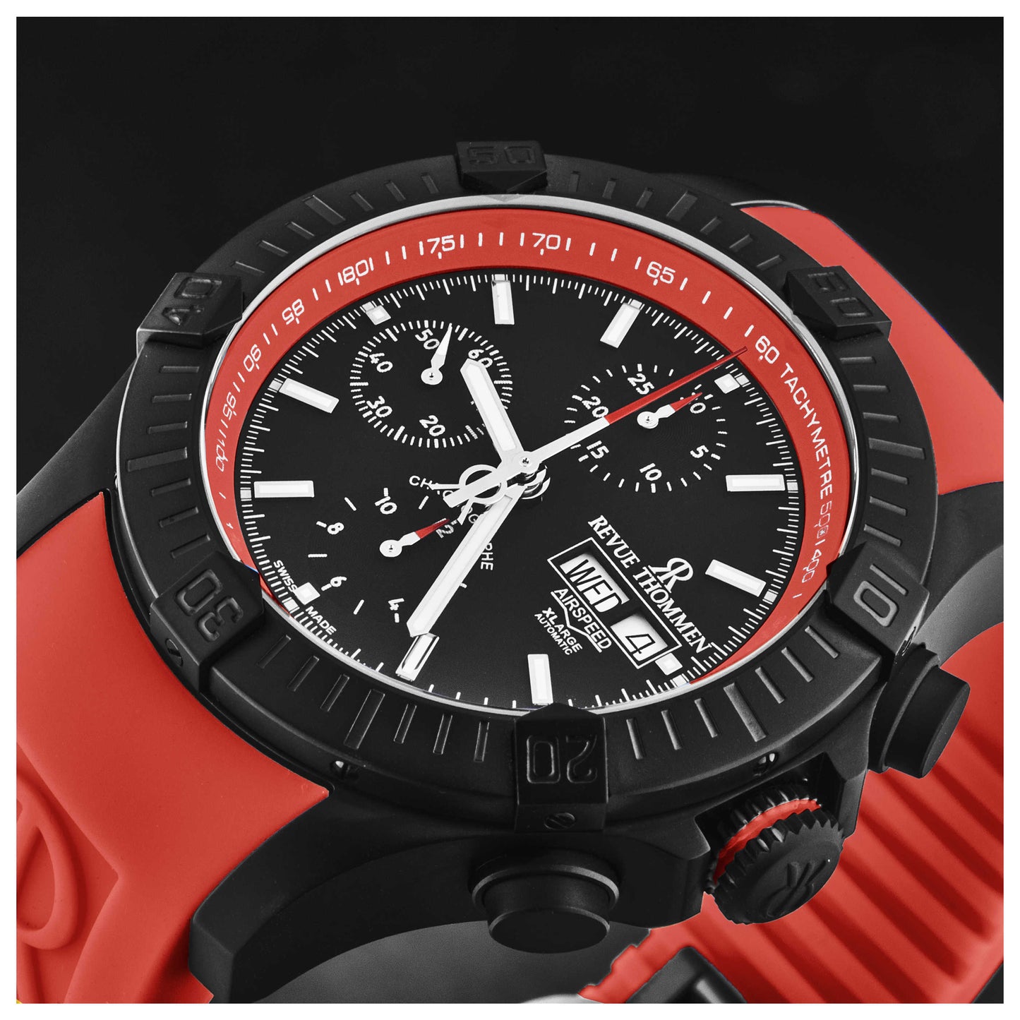 Revue Thommen Air Speed Men's Automatic Watch 16071.6676 - Image #5