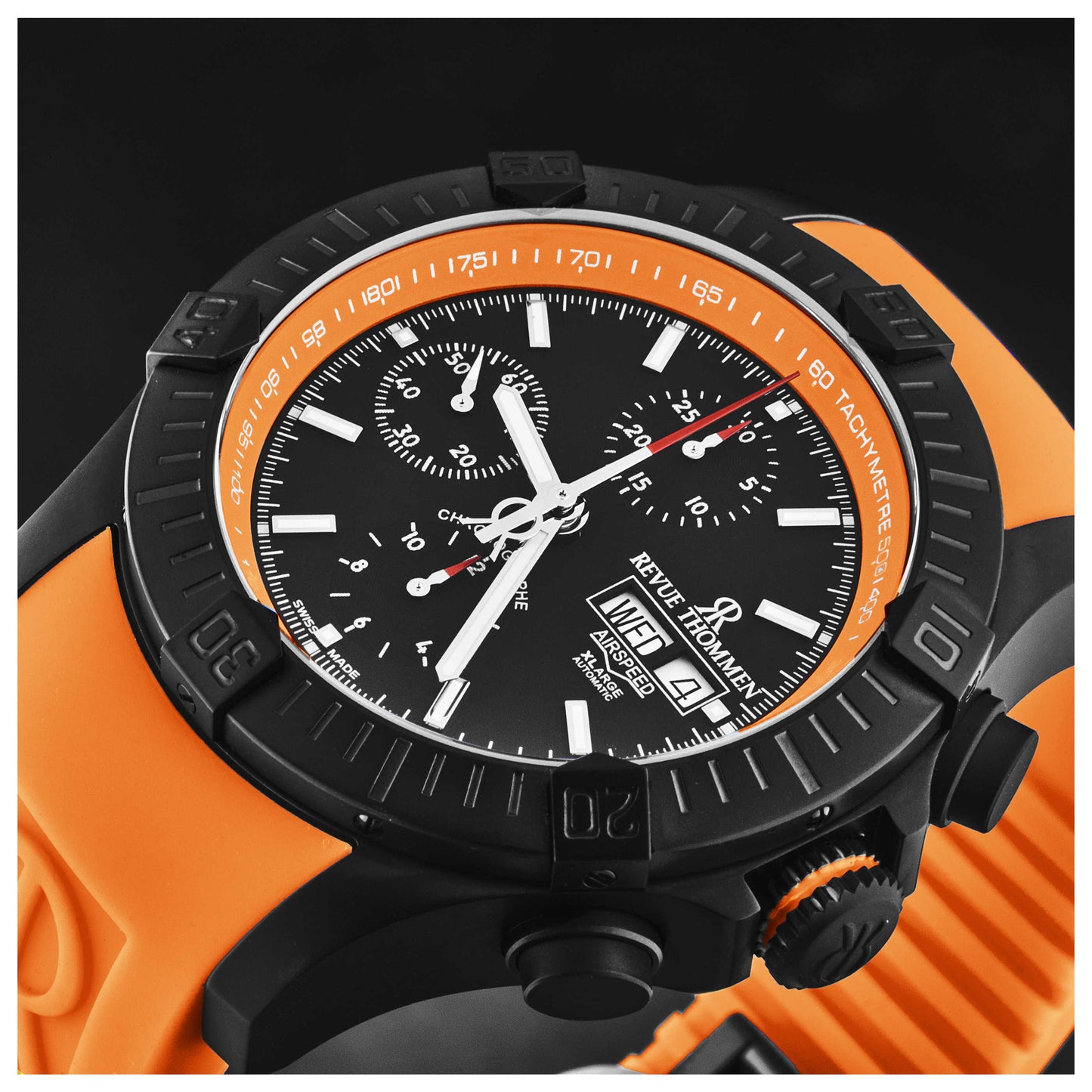 Revue Thommen Air Speed Men's Automatic Watch 16071.6679 - Image #5