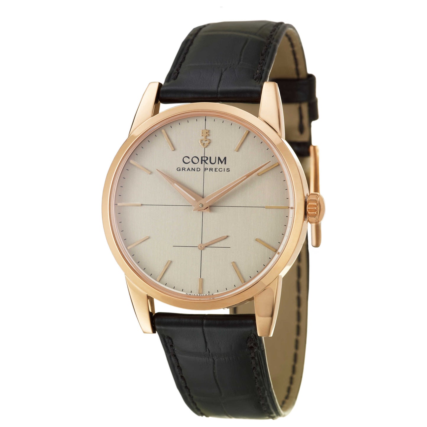 Front view of Corum Vintage Men's Manual-Wind Watch 162-153-55-0001-BA47