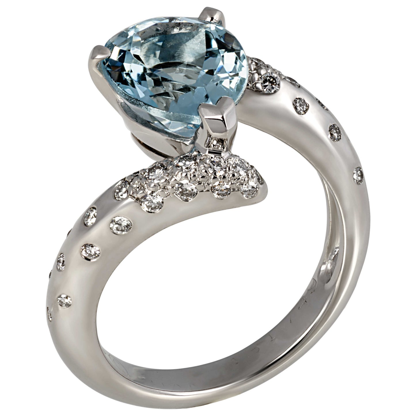 Chanel Aquamarine Women's Ring 1625 - Image #8