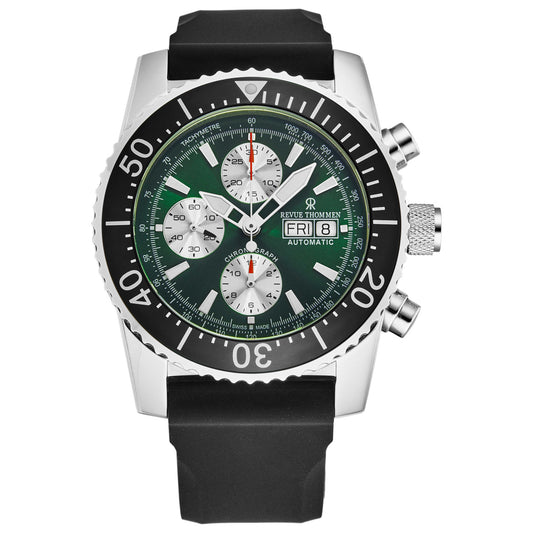 Front view of Revue Thommen Diver Men's Automatic Watch 17030.6521