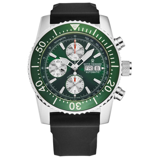 Front view of Revue Thommen Diver Men's Automatic Watch 17030.6531