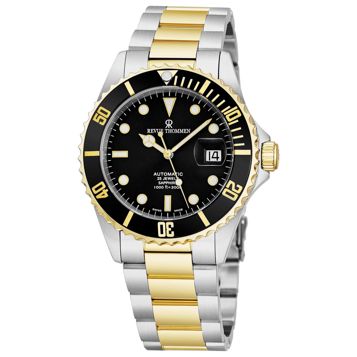 Front view of Revue Thommen Diver Men's Automatic Watch 17571.2147