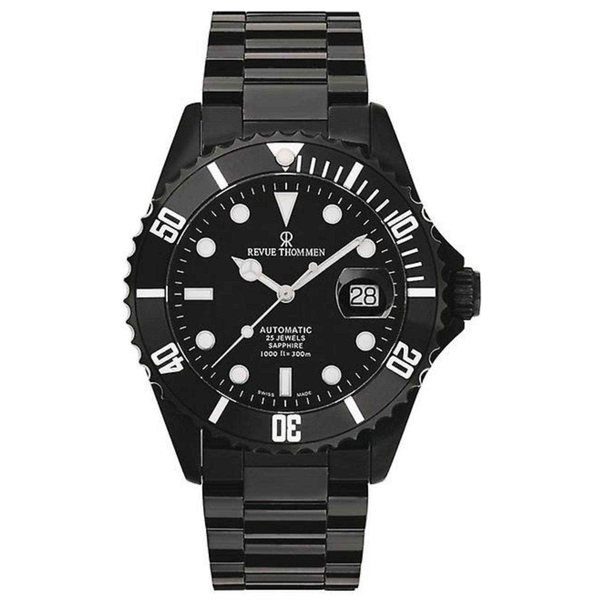 Front view of Revue Thommen Diver Men's Automatic Watch 17571.2177