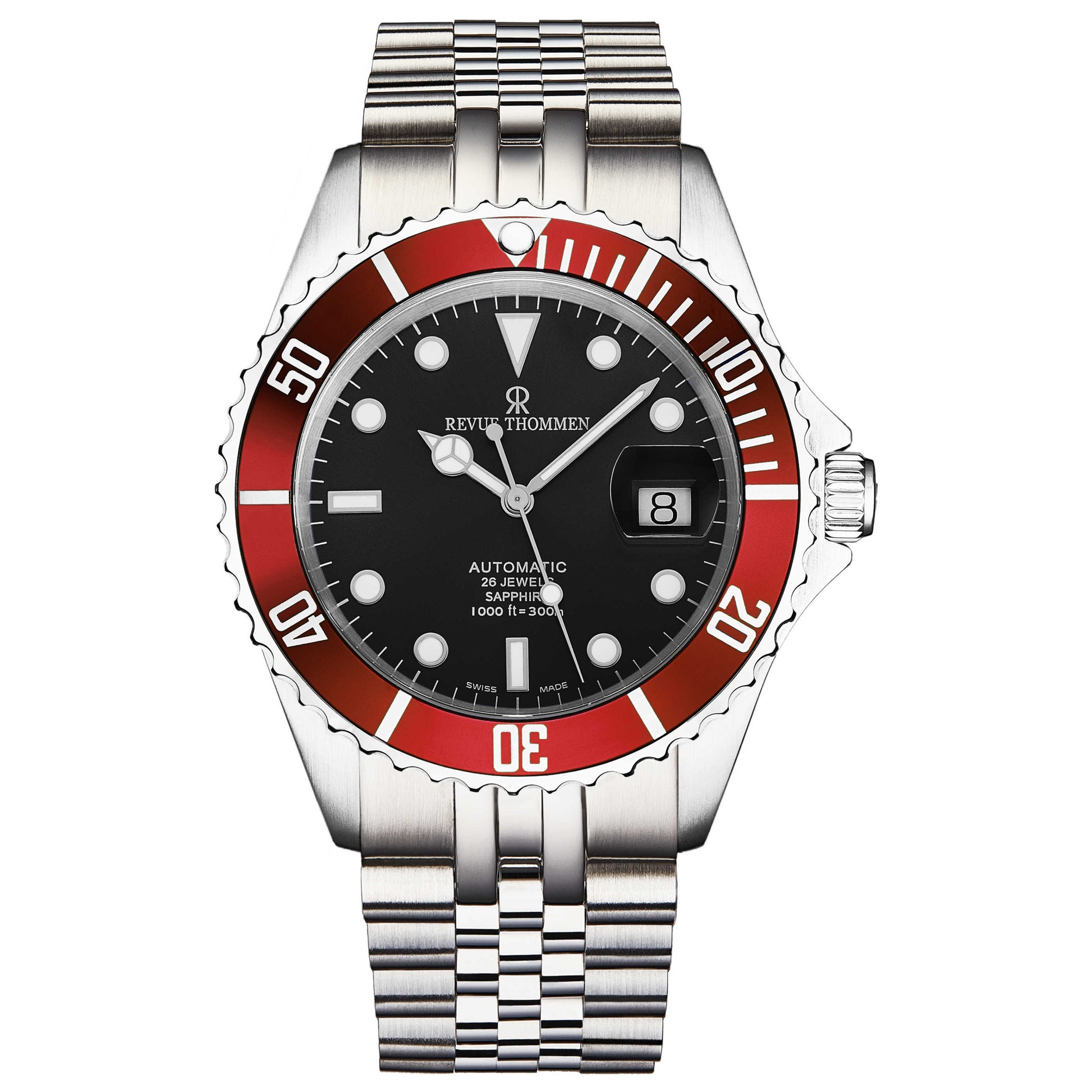 Front view of Revue Thommen Diver Men's Automatic Watch 17571.2236
