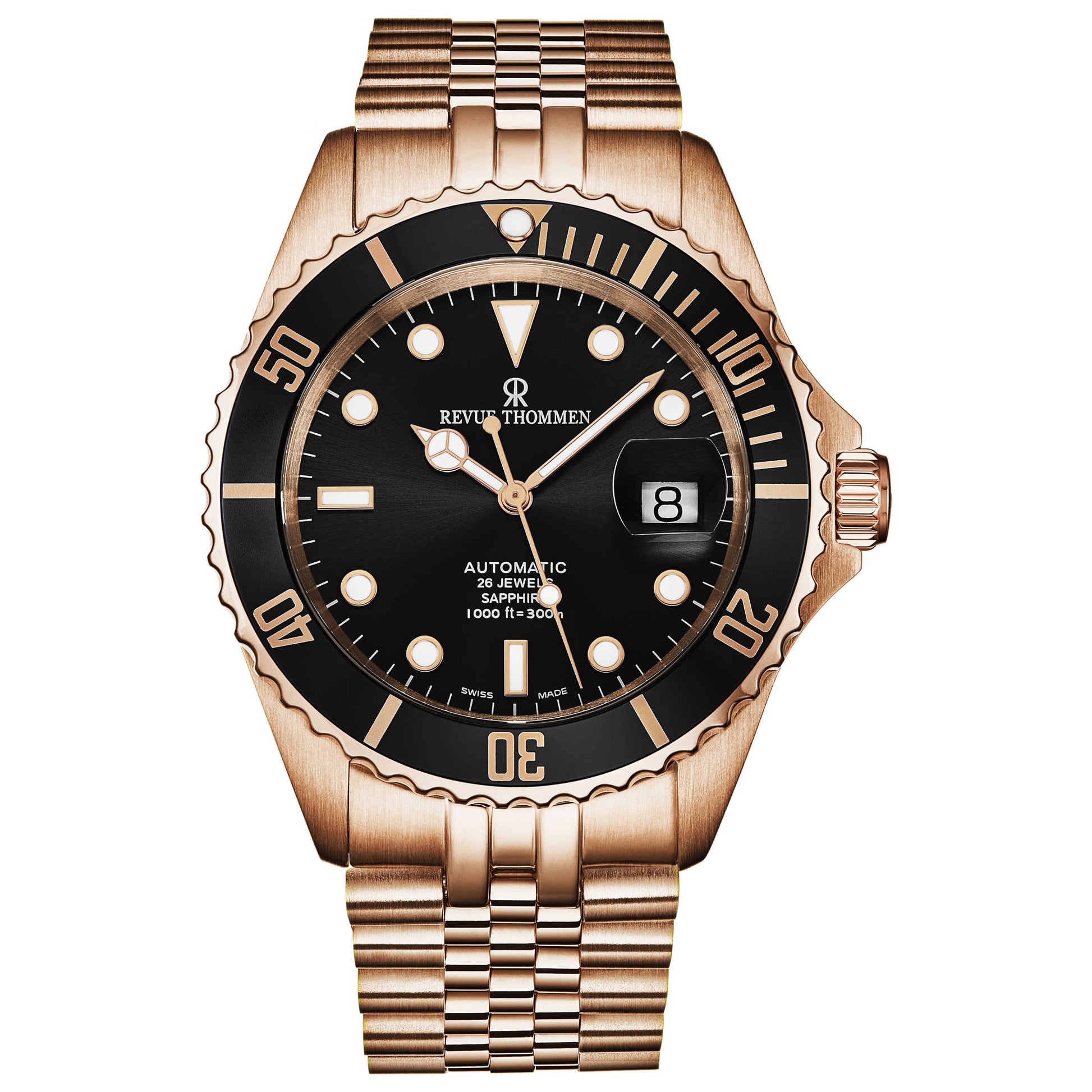 Front view of Revue Thommen Diver Men's Automatic Watch 17571.2267