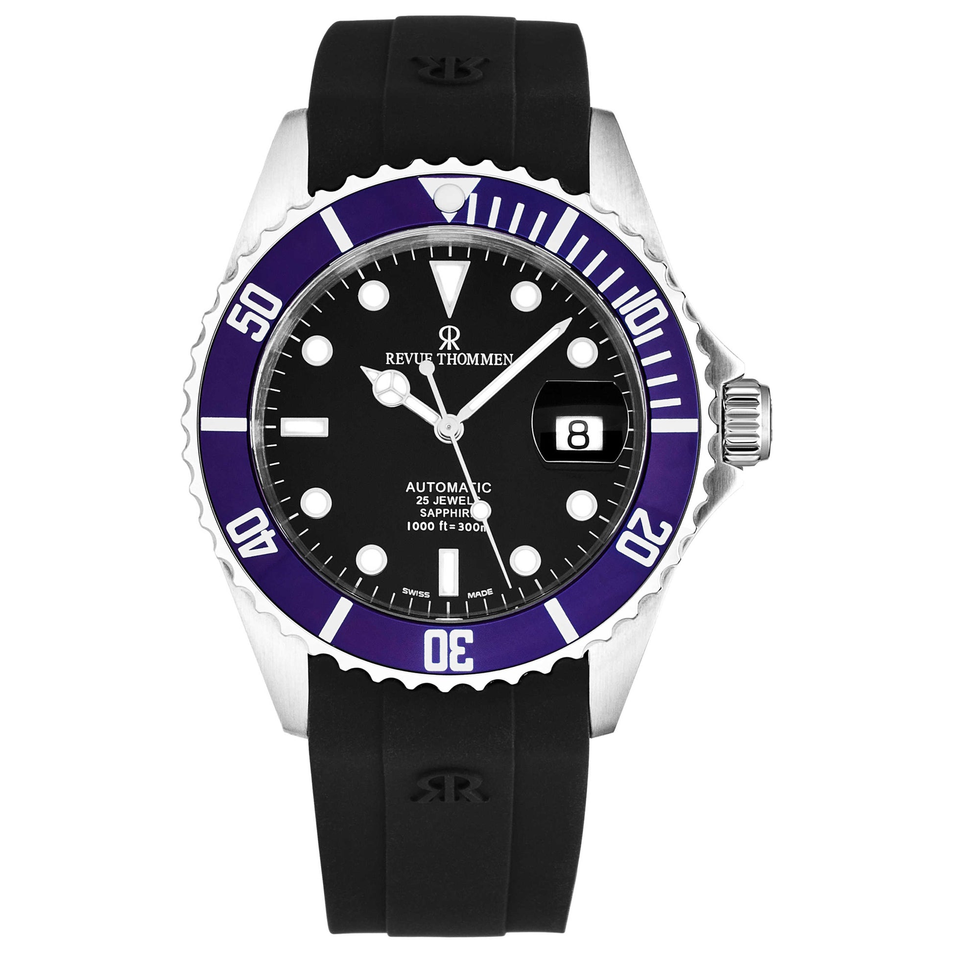 Front view of Revue Thommen Diver Men's Automatic Watch 17571.2835