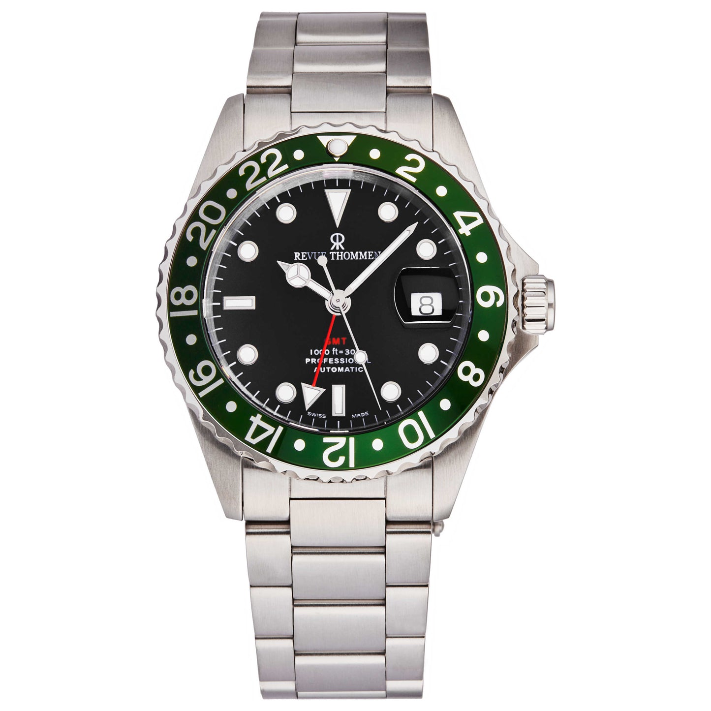 Front view of Revue Thommen Diver Men's Automatic Watch 17572.2134