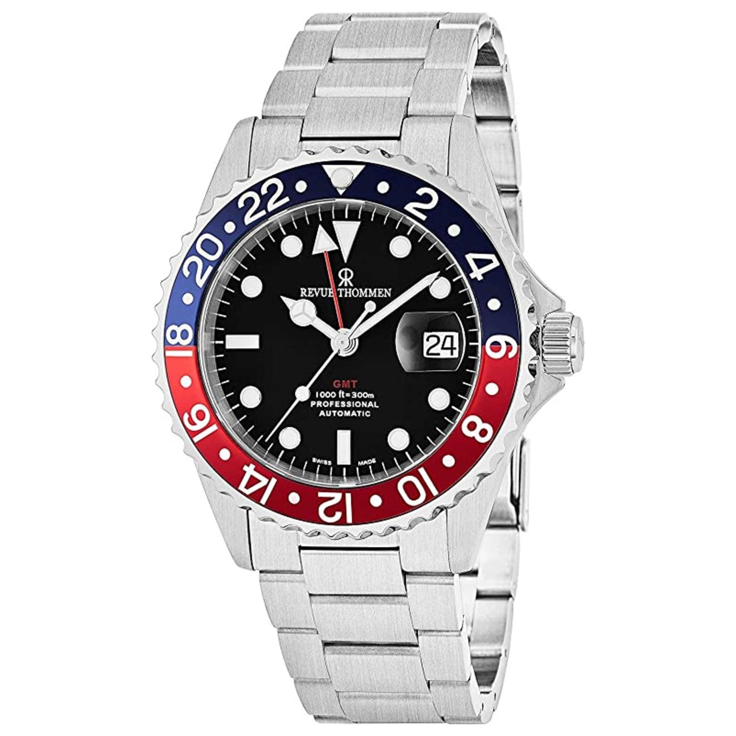 Front view of Revue Thommen Diver Men's Automatic Watch 17572.2135
