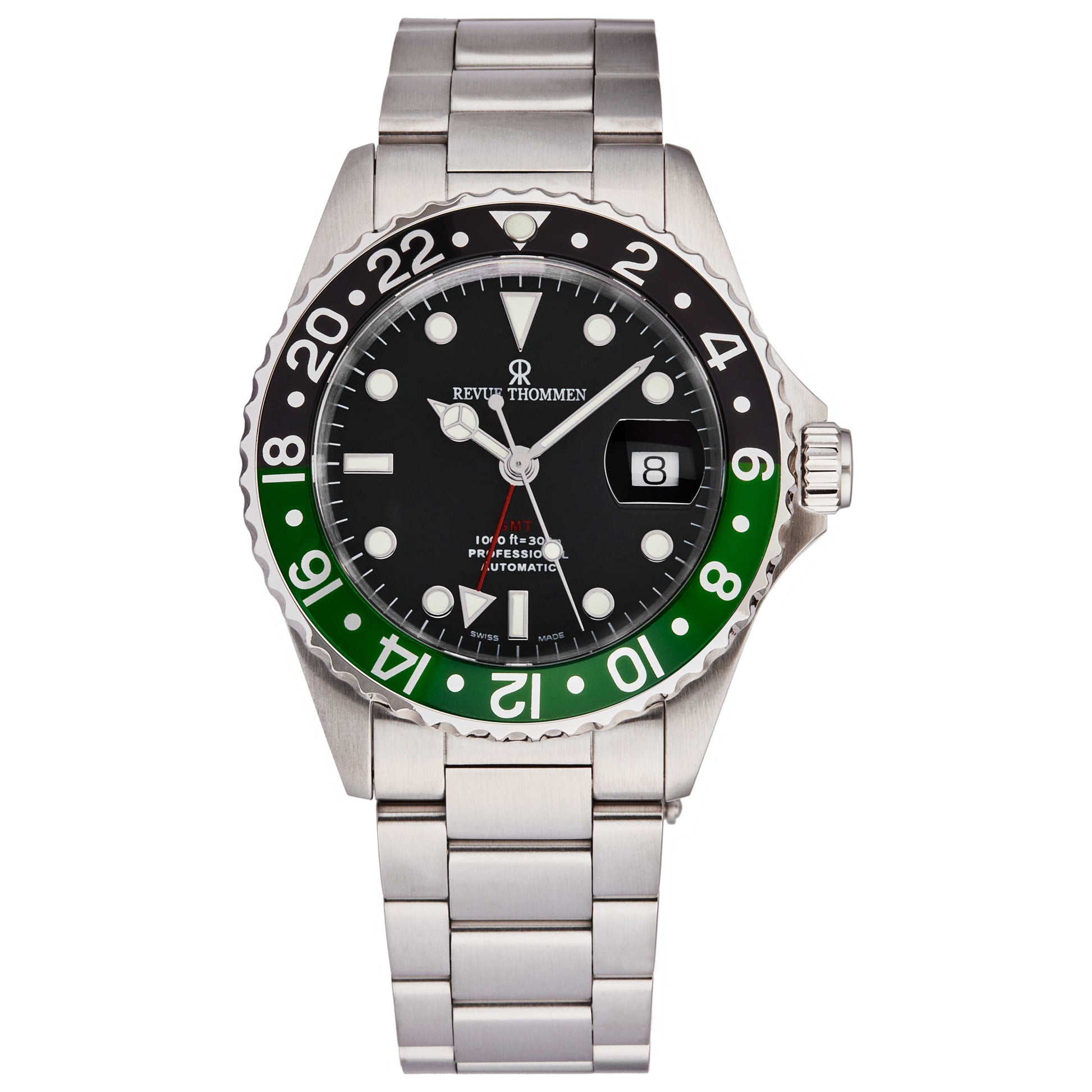 Front view of Revue Thommen Diver Men's Automatic Watch 17572.2138
