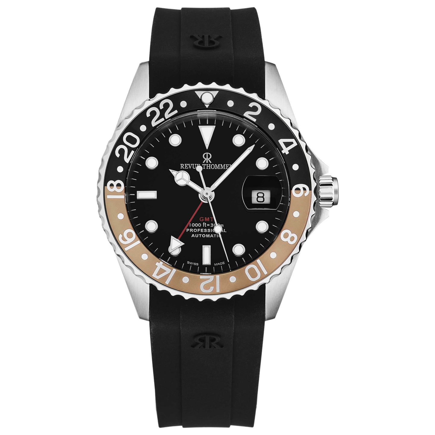 Front view of Revue Thommen Diver Men's Automatic Watch 17572.2832