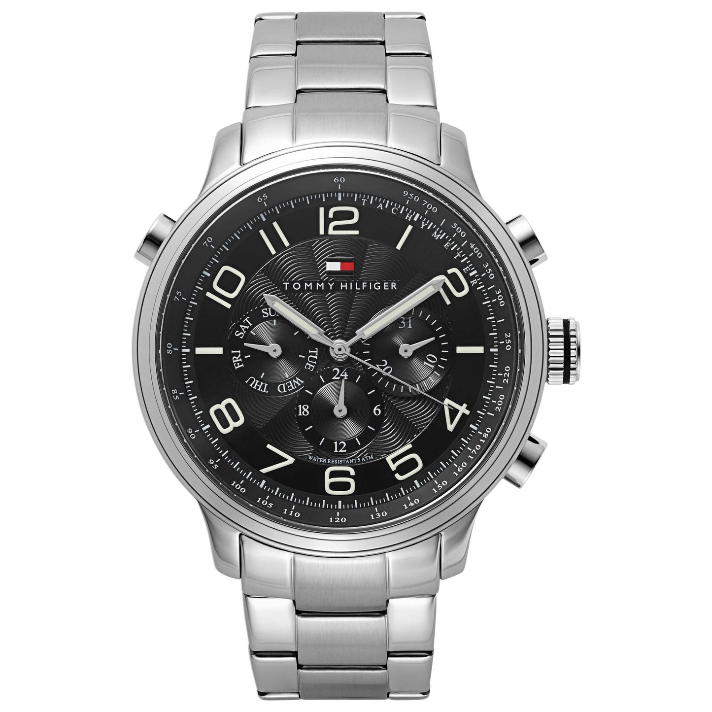 Front view of Tommy Hilfiger Tyler Men's Japanese Quartz (Battery-Powered) Watch 1790965