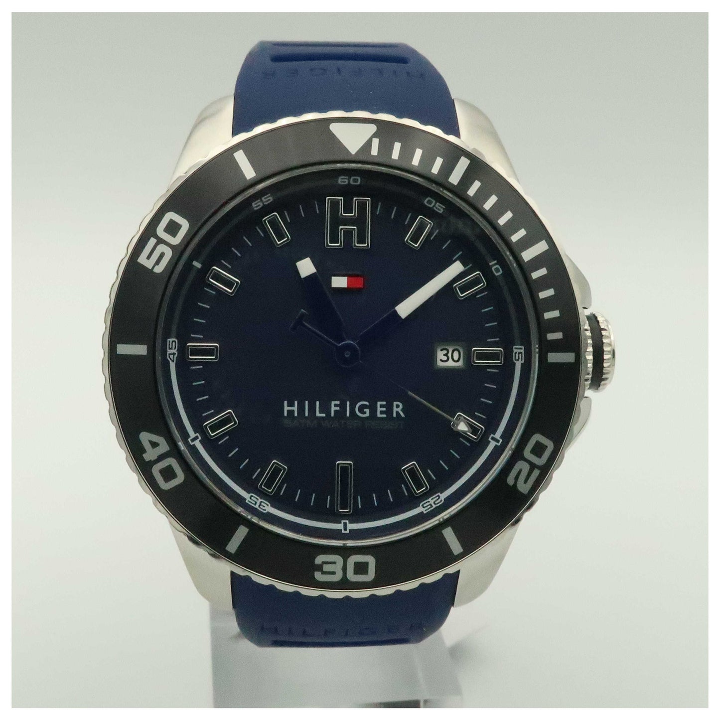 Front view of Tommy Hilfiger Wade Men's Japanese Quartz (Battery-Powered) Watch 1791263-SDV