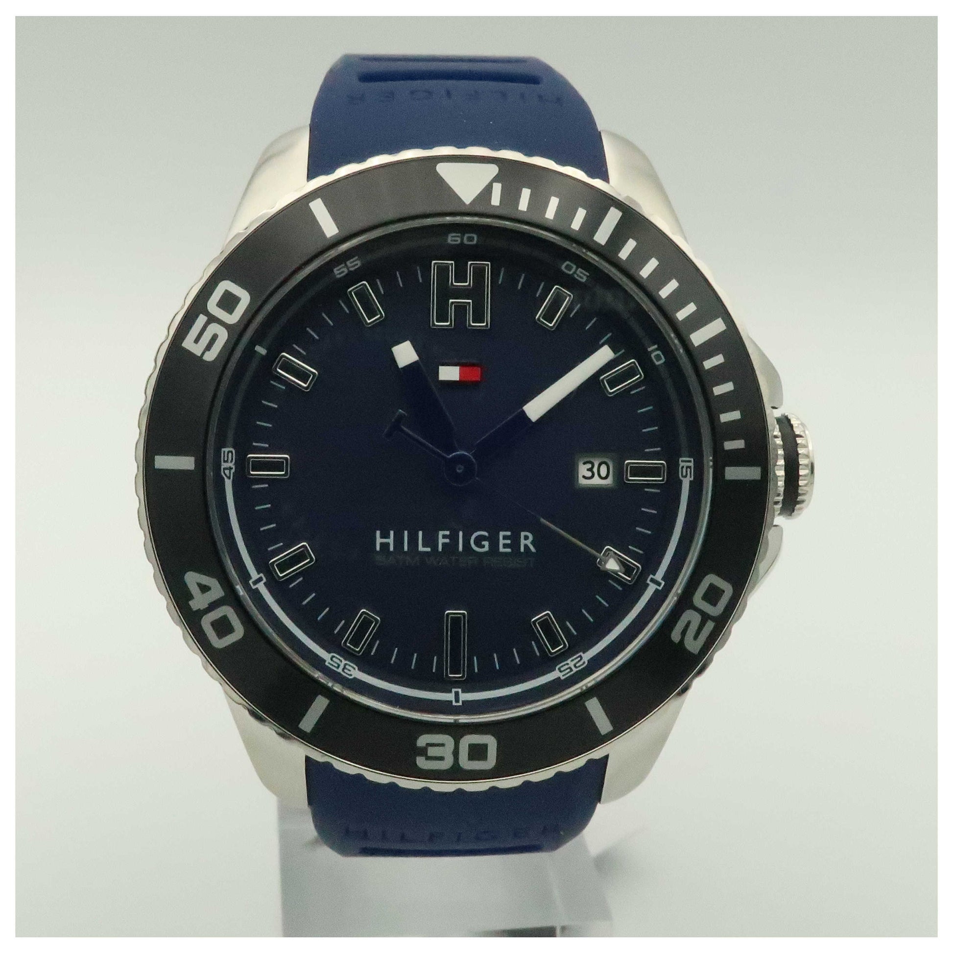 Front view of Tommy Hilfiger Wade Men's Japanese Quartz (Battery-Powered) Watch 1791263-SDV
