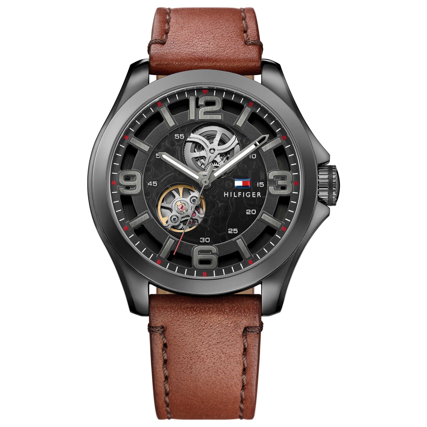 Front view of Tommy Hilfiger Bruce Men's Automatic Watch 1791280