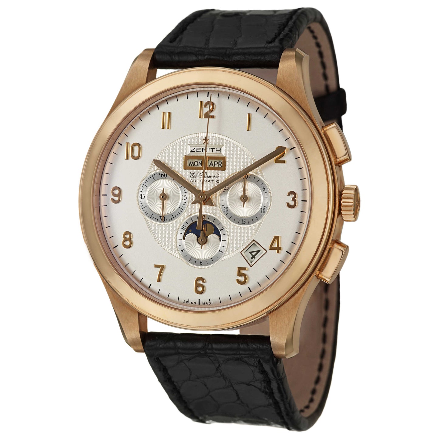 Front view of Zenith Class Men's Automatic Watch 18-0520-410002C506GB