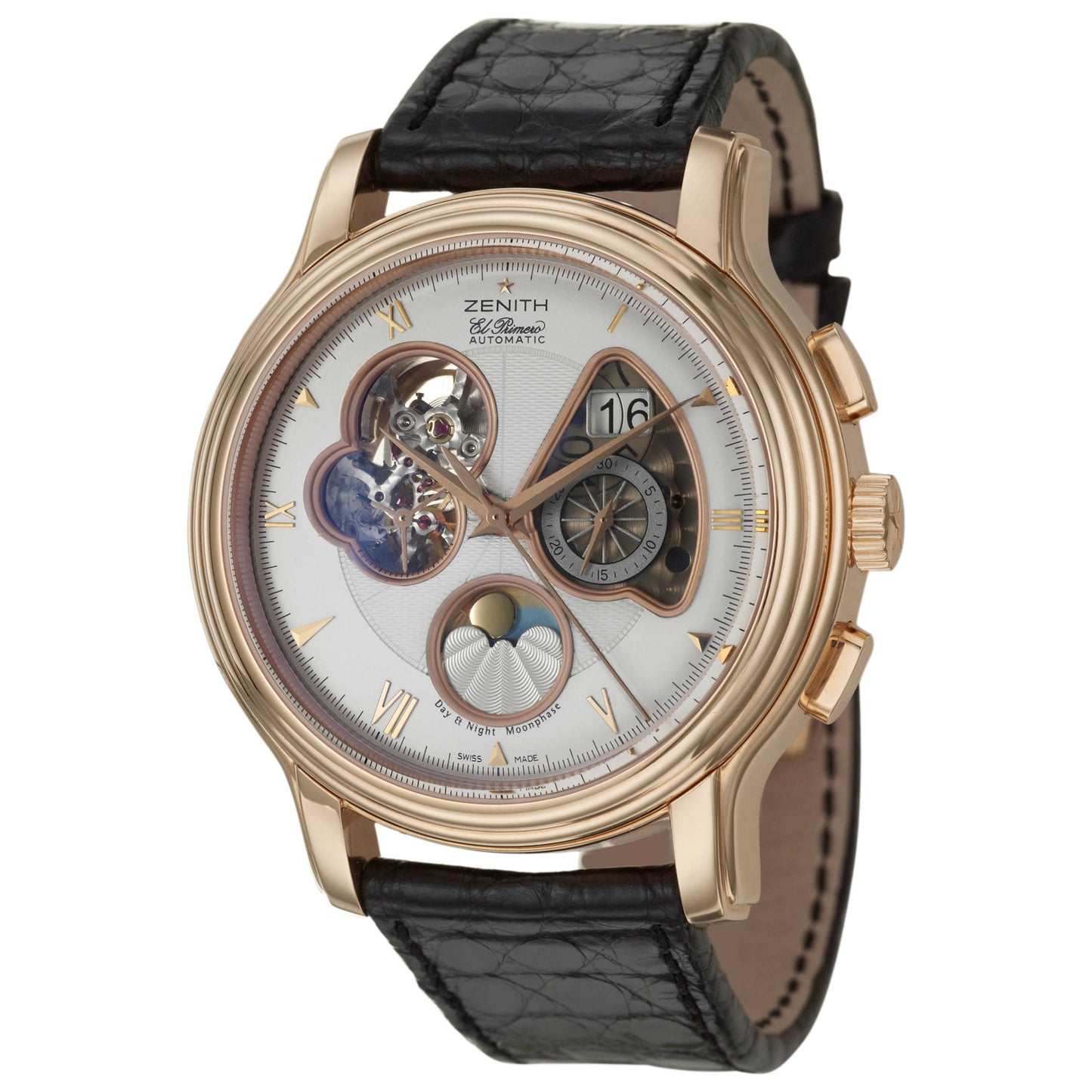 Front view of Zenith ChronoMaster Men's Automatic Watch 18-1260-4047-02-C506