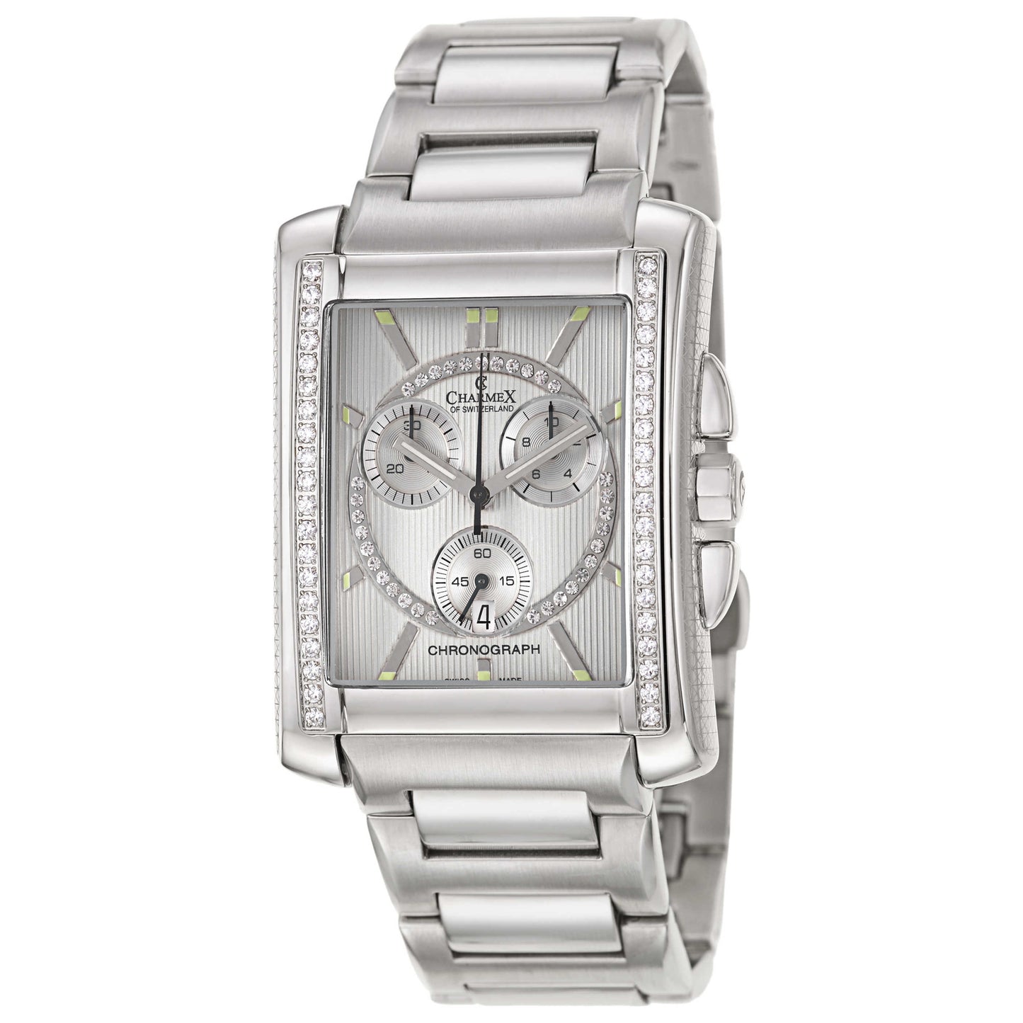 Front view of Charmex Milano Men's Swiss Quartz (Battery-Powered) Watch 1805