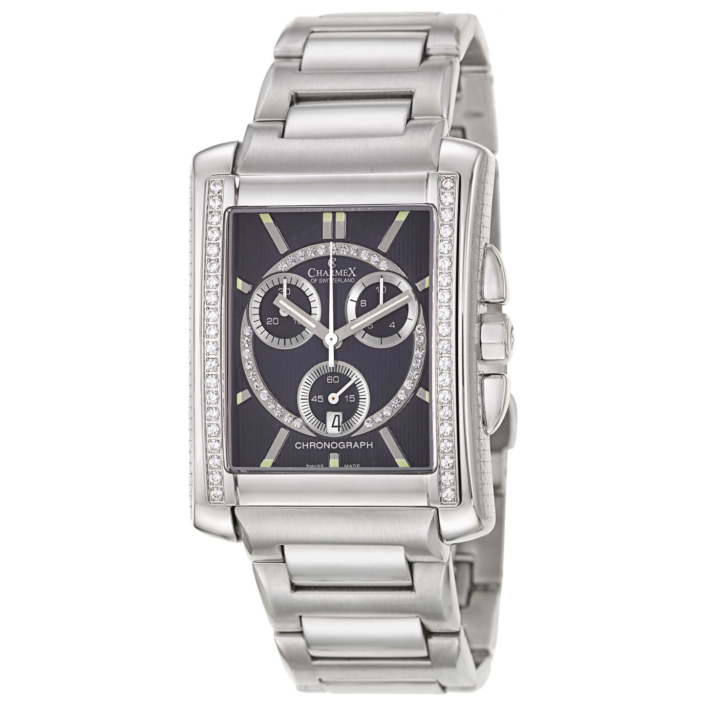 Front view of Charmex Milano Men's Swiss Quartz (Battery-Powered) Watch 1807