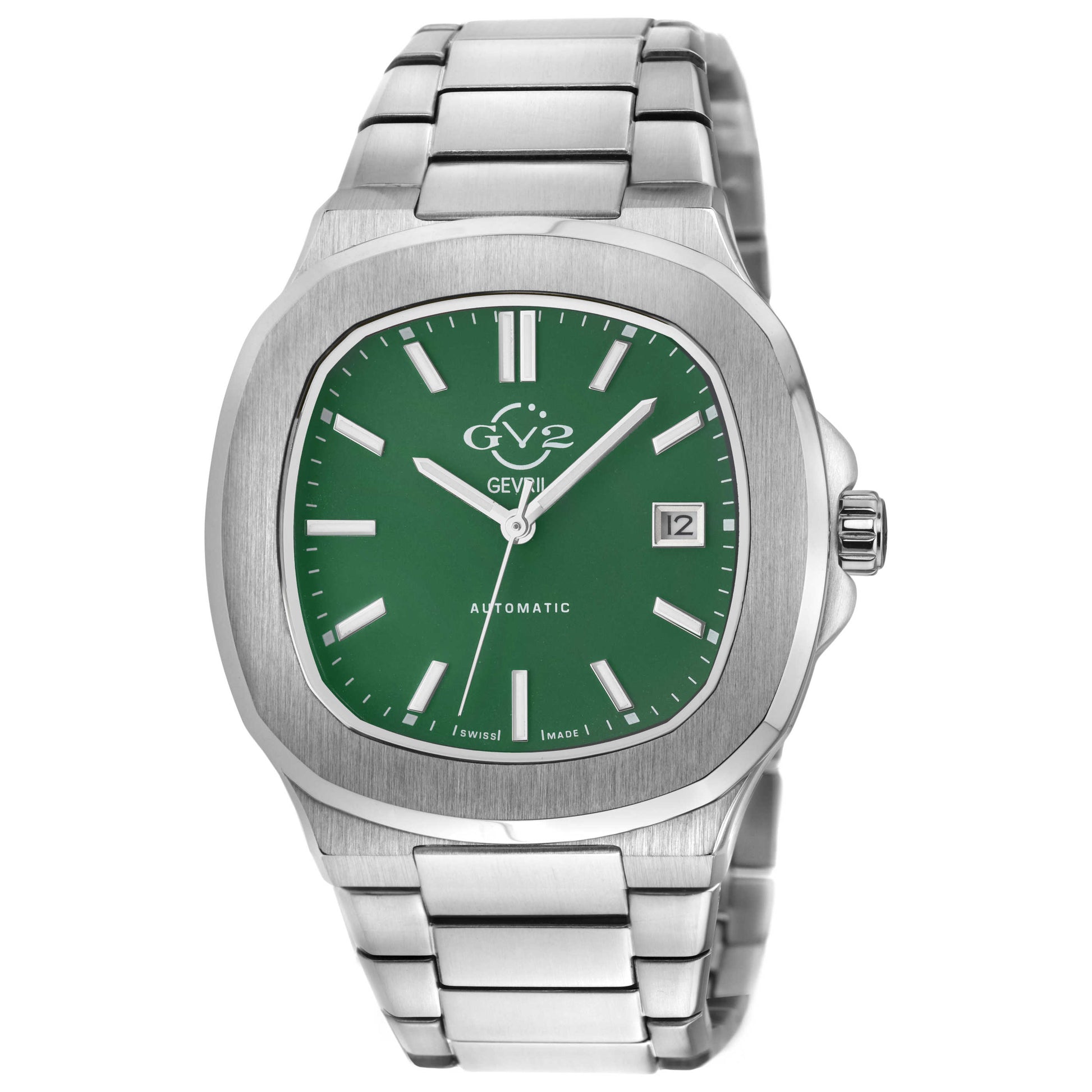 Front view of GV2 by Gevril Potente Men's Automatic Watch 18108B