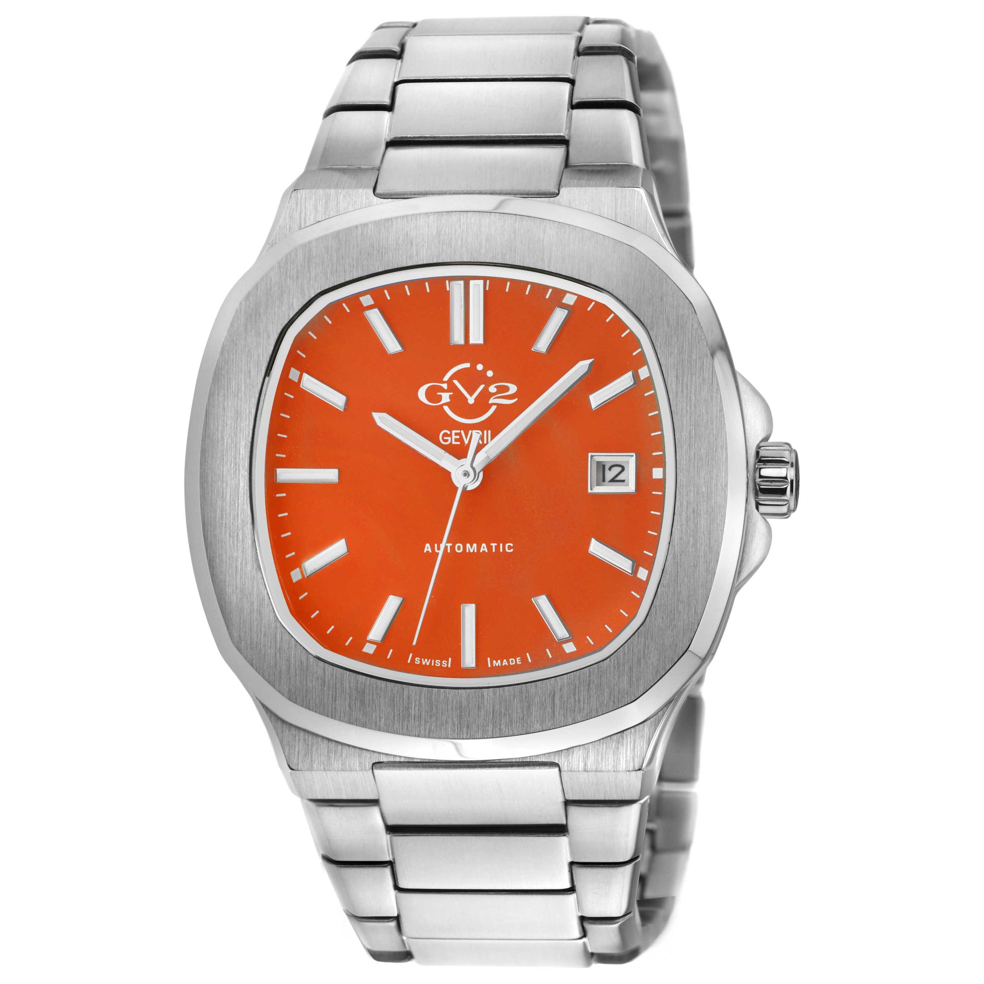 Front view of GV2 by Gevril Potente Men's Automatic Watch 18114B