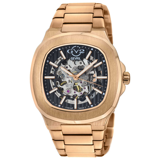 Front view of GV2 by Gevril Potente Men's Automatic Watch 18118B