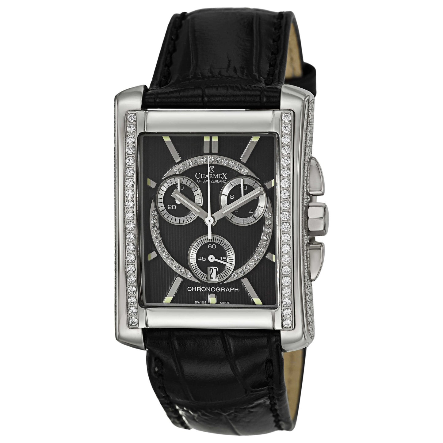 Front view of Charmex Milano Men's Swiss Quartz (Battery-Powered) Watch 1811