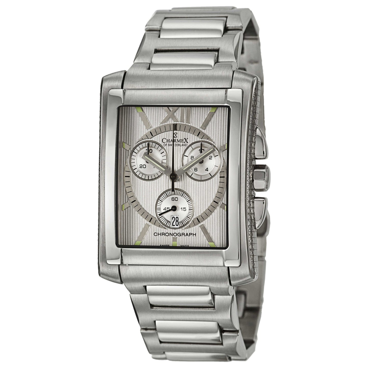 Front view of Charmex Milano Men's Swiss Quartz (Battery-Powered) Watch 1815