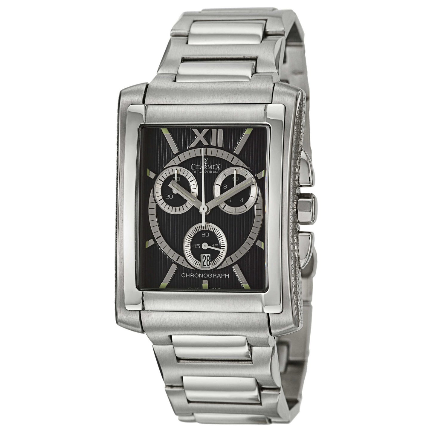 Front view of Charmex Milano Men's Swiss Quartz (Battery-Powered) Watch 1816