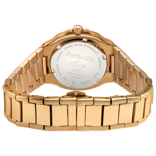GV2 by Gevril Potente Diamond Women's Quartz Watch 18202B - Image #2