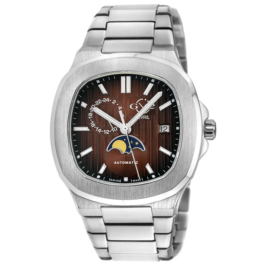 Front view of GV2 by Gevril Potente Men's Automatic Watch 18407B