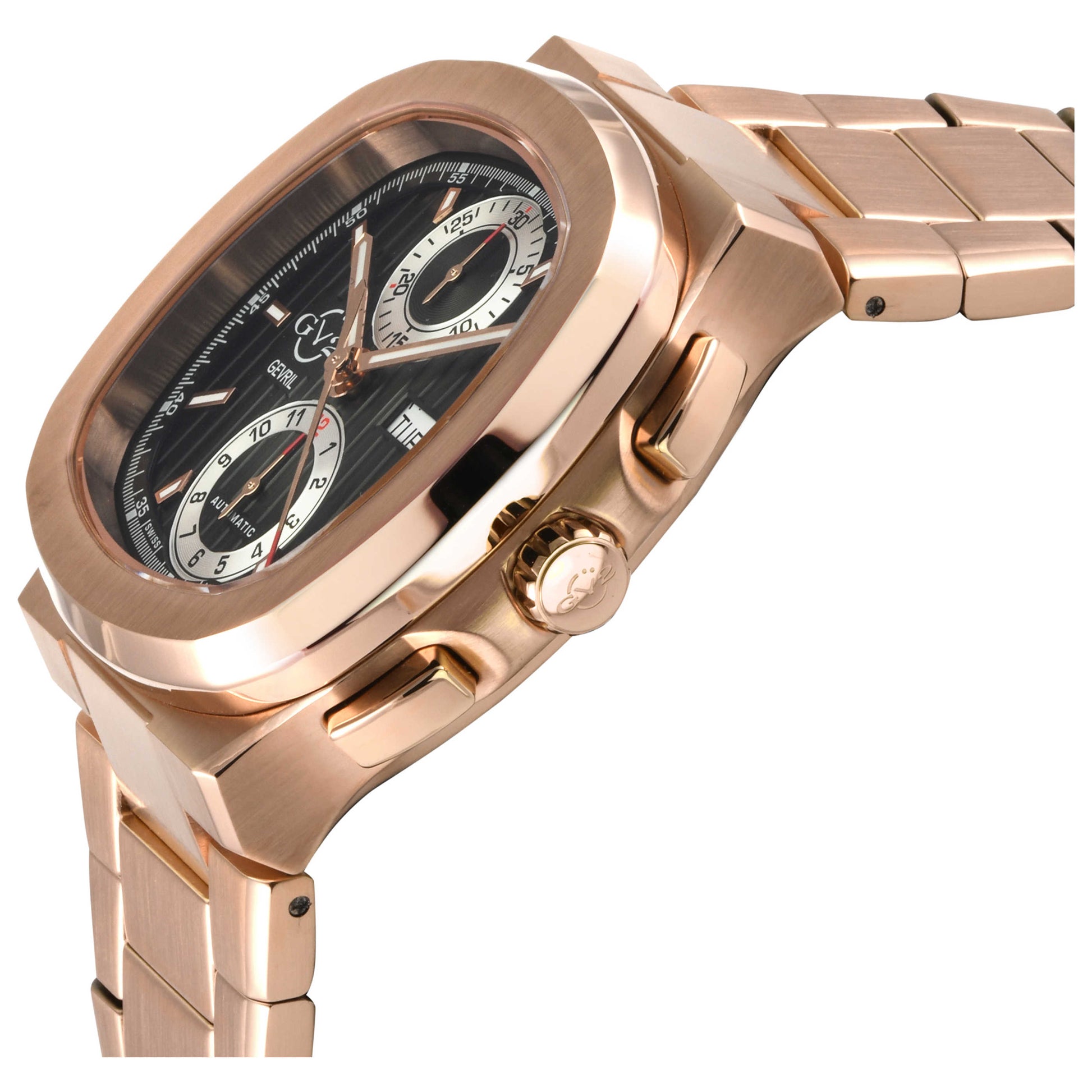 GV2 by Gevril Potente Chronograph Men's Automatic Watch 18502B - Image #4