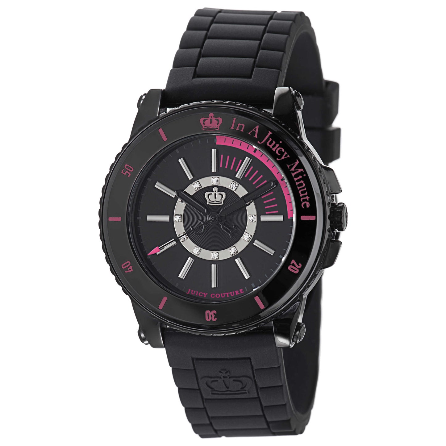Front view of Juicy Couture Pedigree Women's Japanese Quartz (Battery-Powered) Watch 1900785