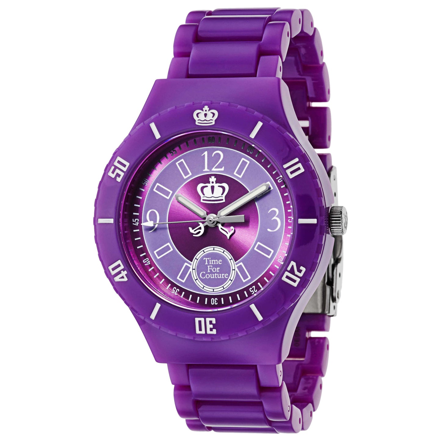 Front view of Juicy Couture Taylor Women's Japanese Quartz (Battery-Powered) Watch 1900813