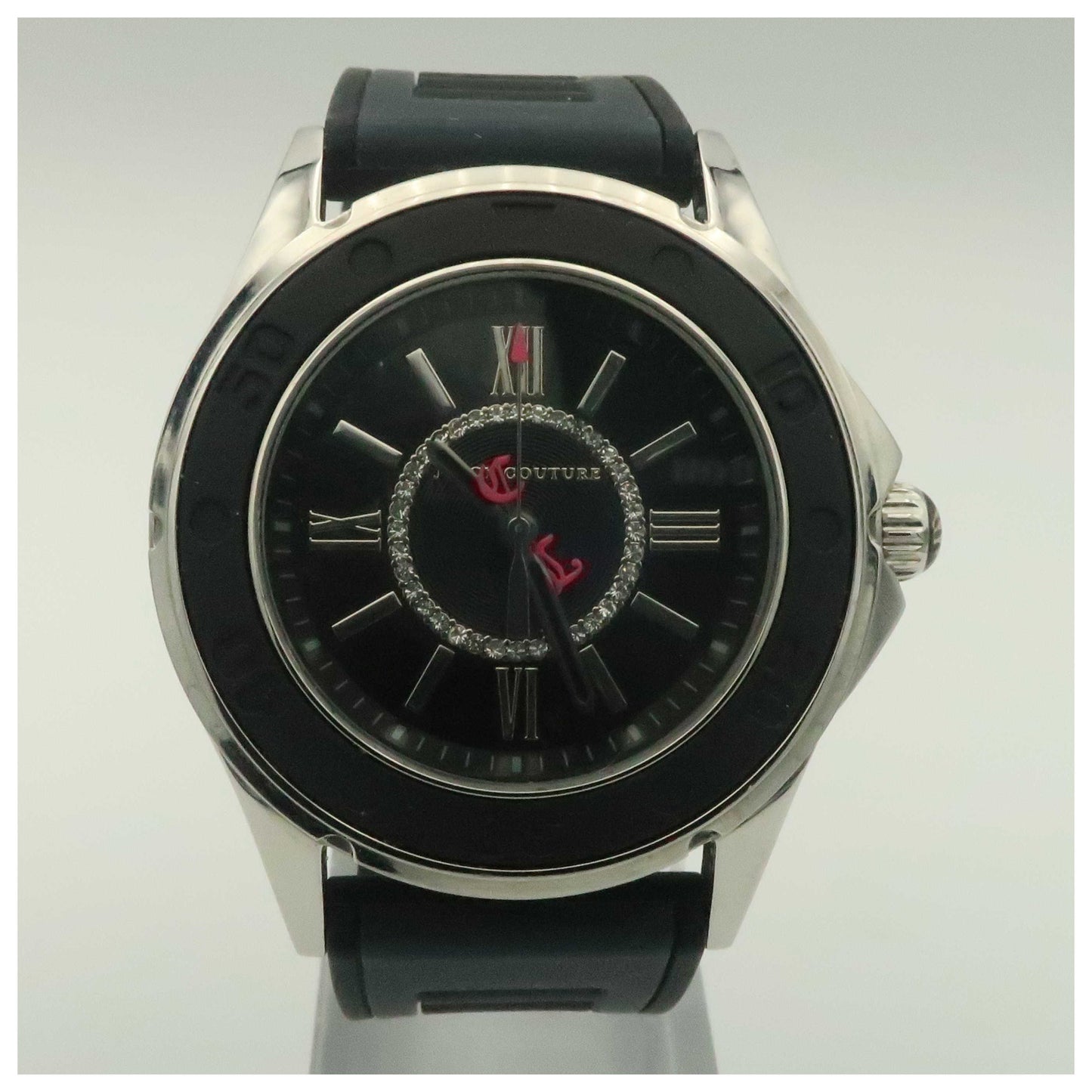 Front view of Juicy Couture Rich Girl Women's Japanese Quartz (Battery-Powered) Watch 1900875-PO