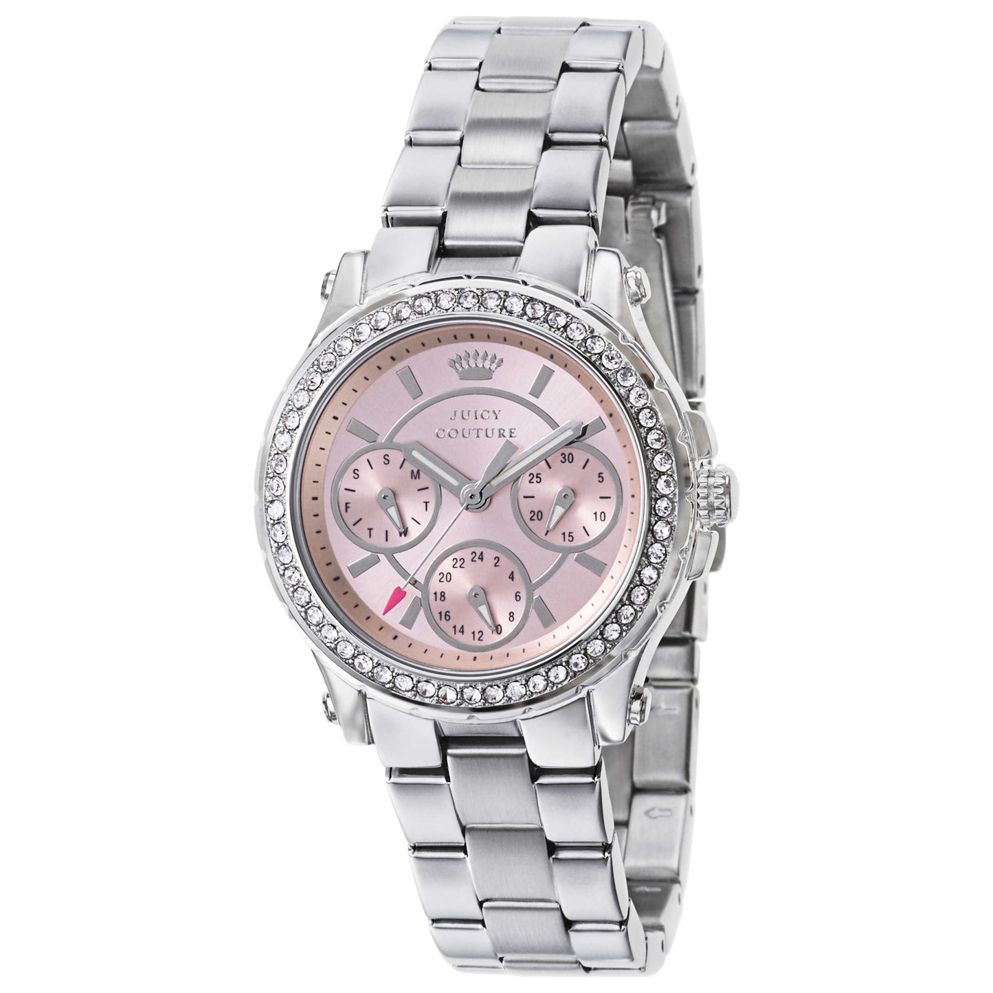 Front view of Juicy Couture Pedigree Women's Japanese Quartz (Battery-Powered) Watch 1901104