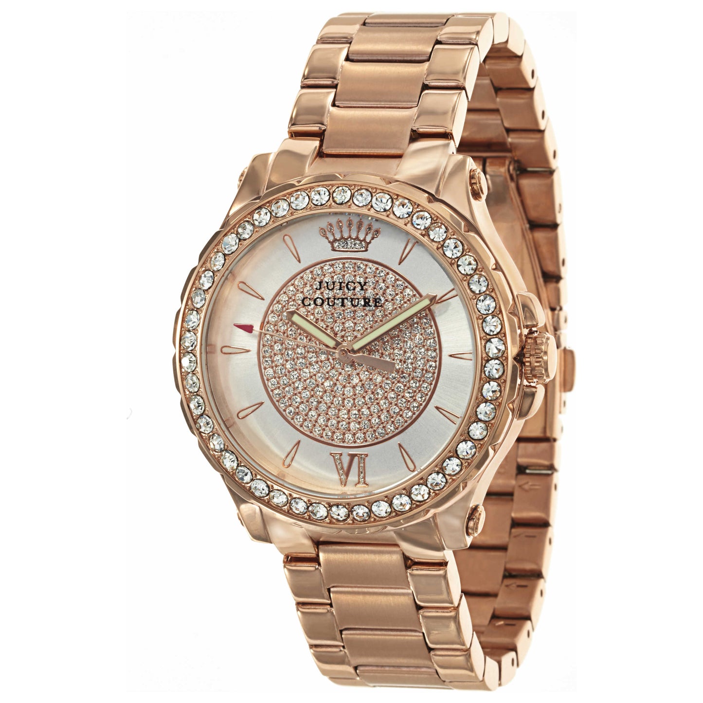 Front view of Juicy Couture Pedigree Women's Japanese Quartz (Battery-Powered) Watch 1901233