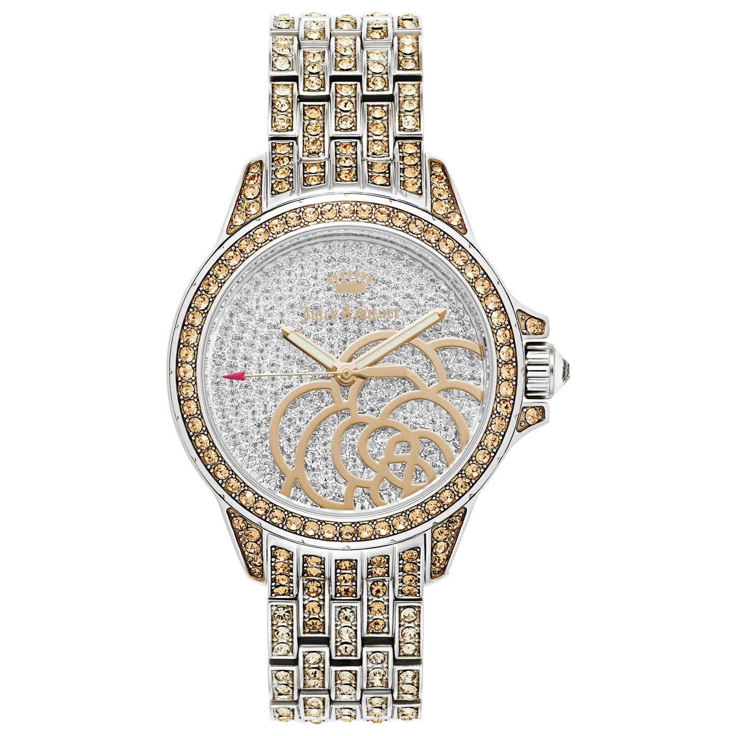 Front view of Juicy Couture Charlotte Women's Japanese Quartz (Battery-Powered) Watch 1901442