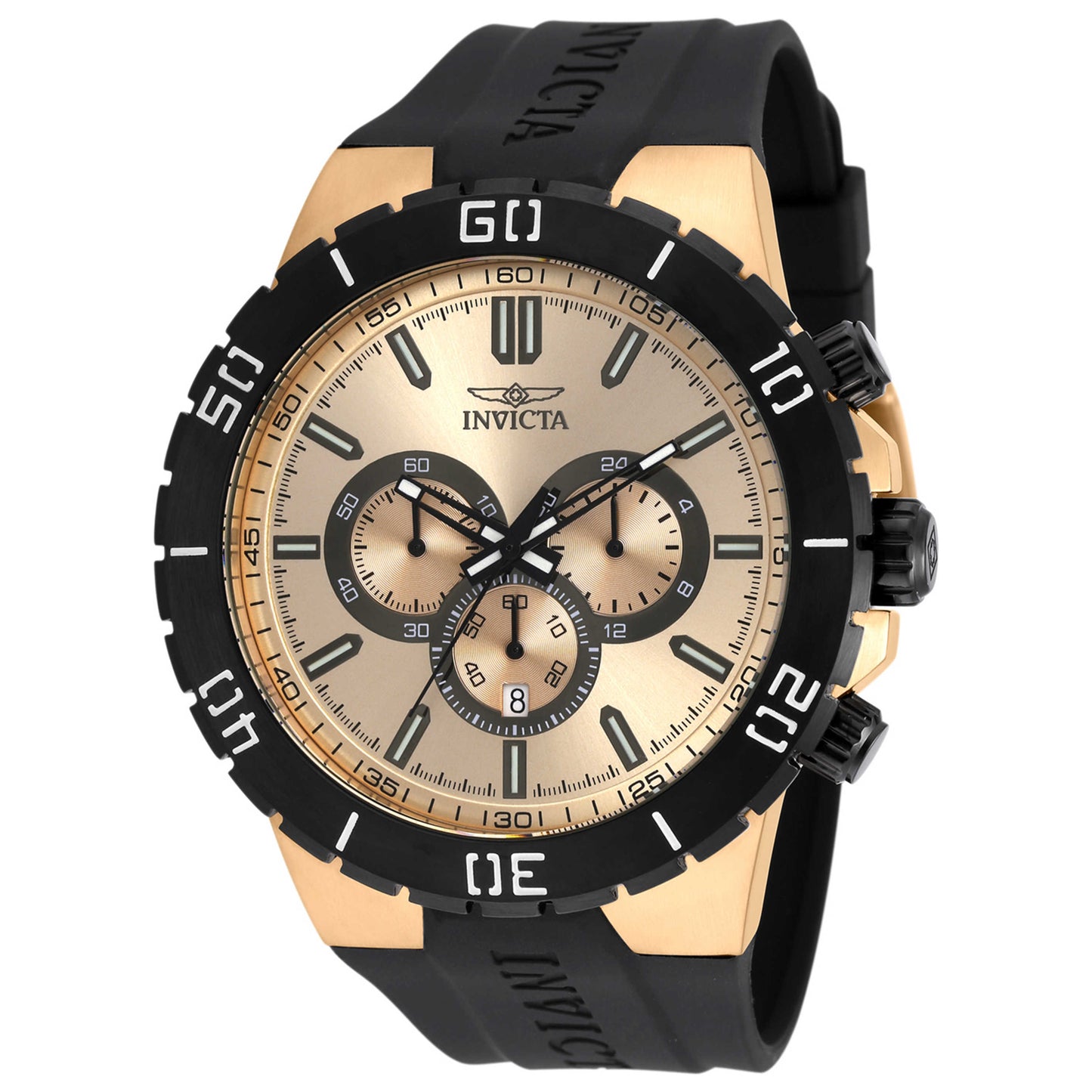 Front view of Invicta Pro Diver Men's Quartz Watch 19197
