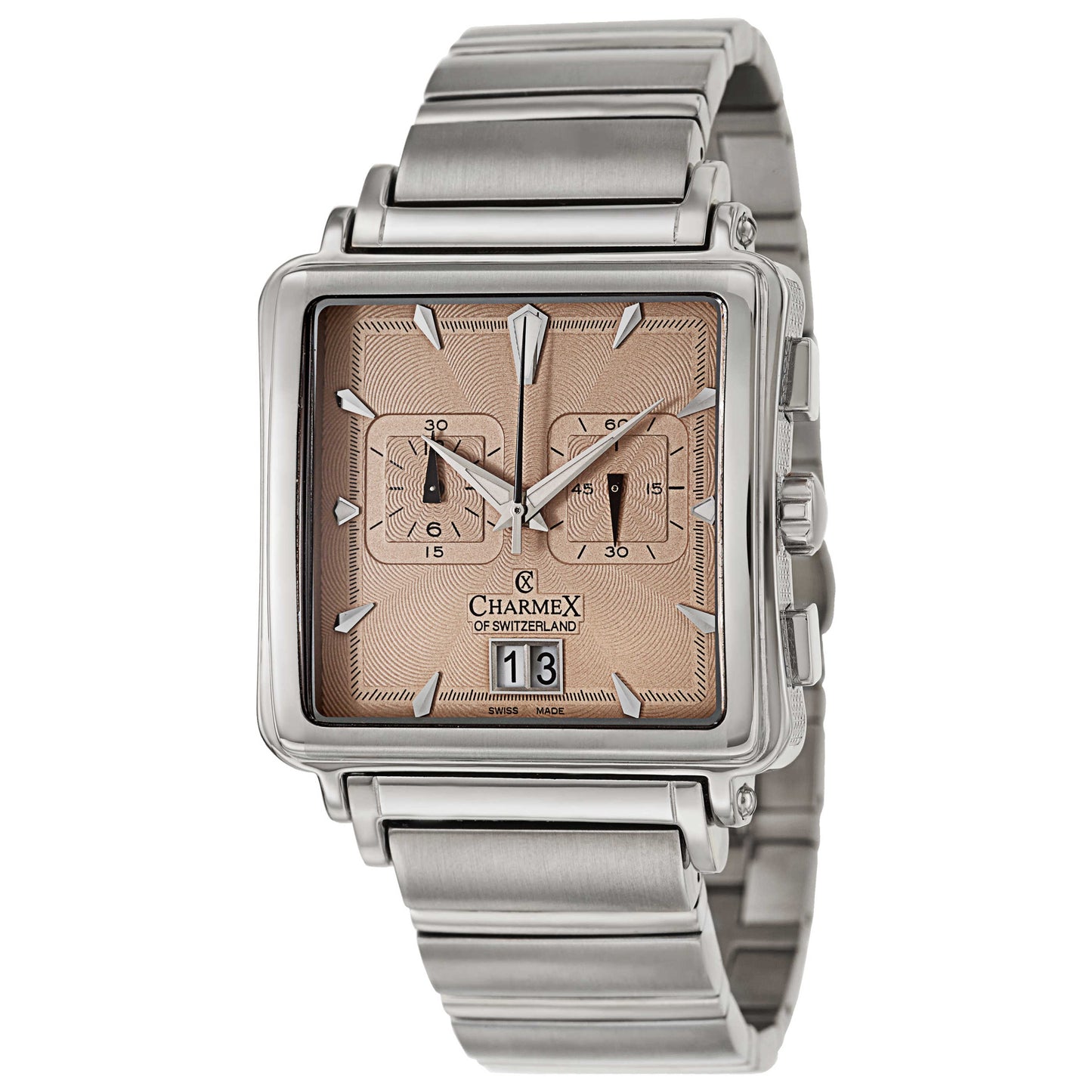 Front view of Charmex Le Mans Men's Swiss Quartz (Battery-Powered) Watch 1923