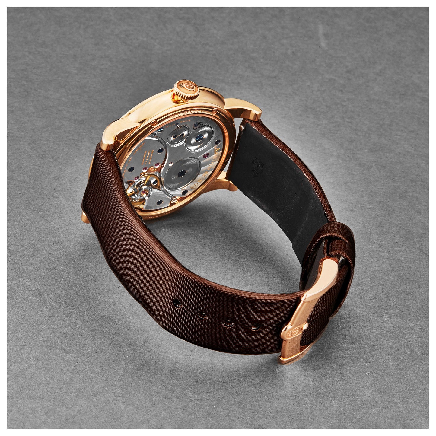 Arnold & Son HM Flowers Women's Manual-Wind Watch 1LCAP.MO4AL513A - Image #2